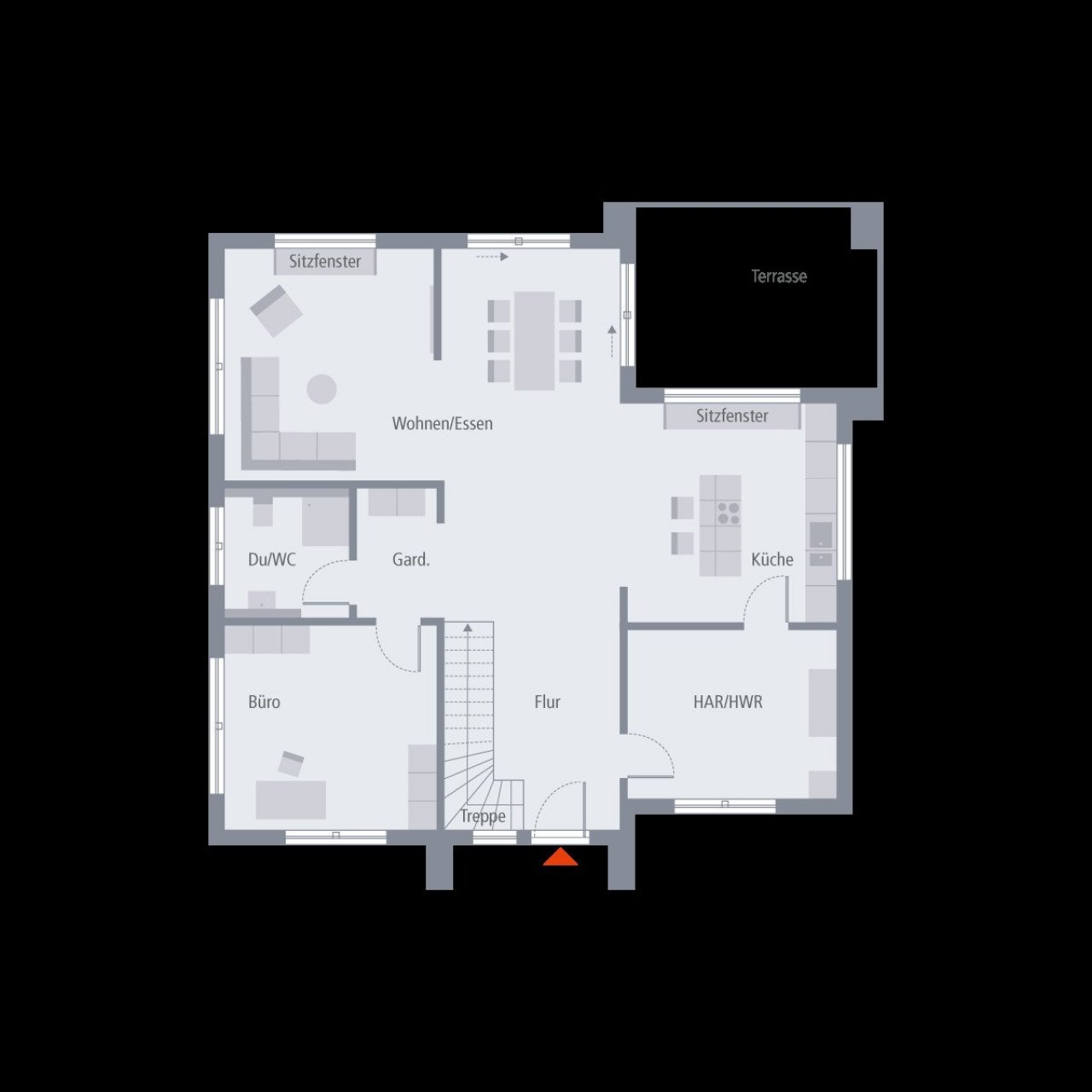 Grundriss Erdgeschoss Grundriss Erdgeschoss