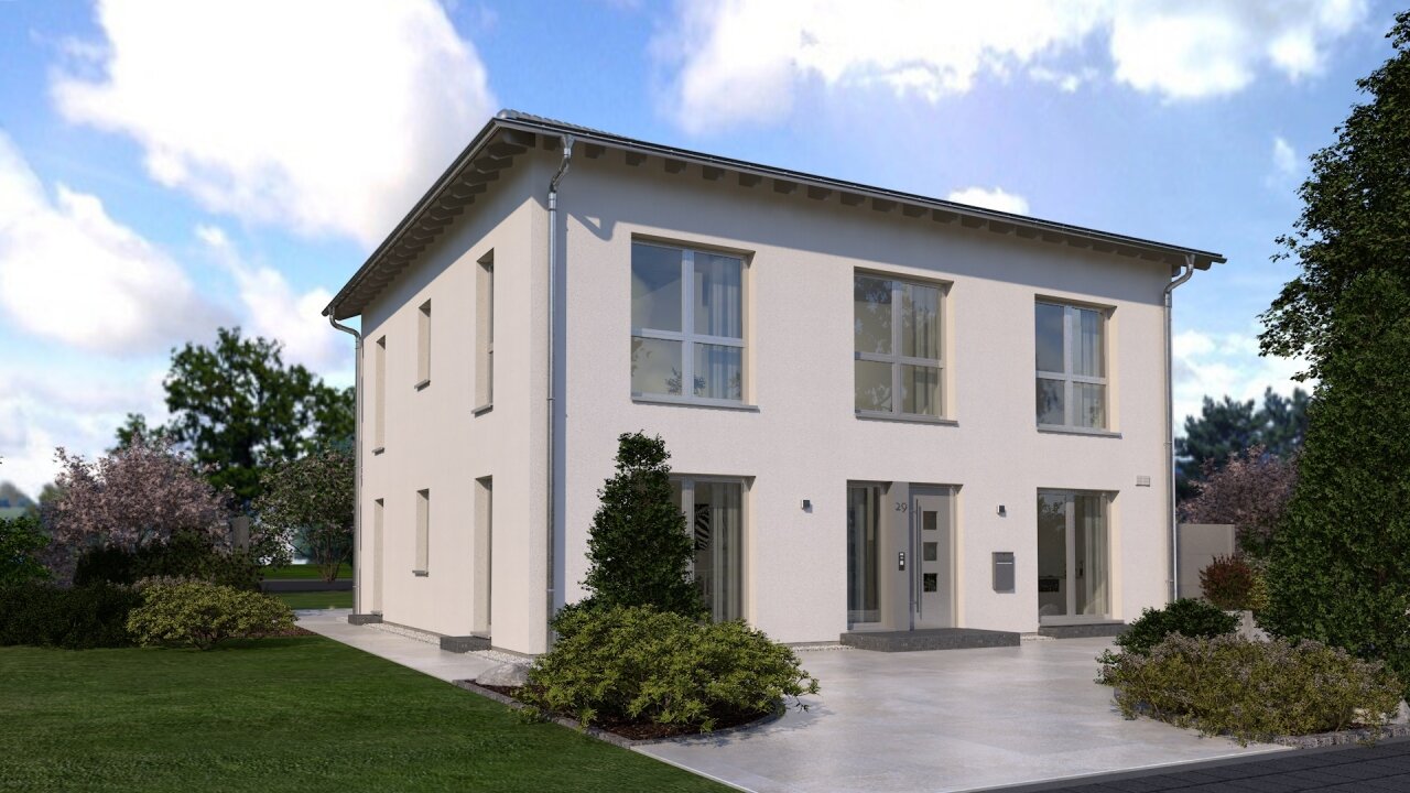 Stadtvilla 23 mit Satteldach Stadtvilla 23 mit Satteldach