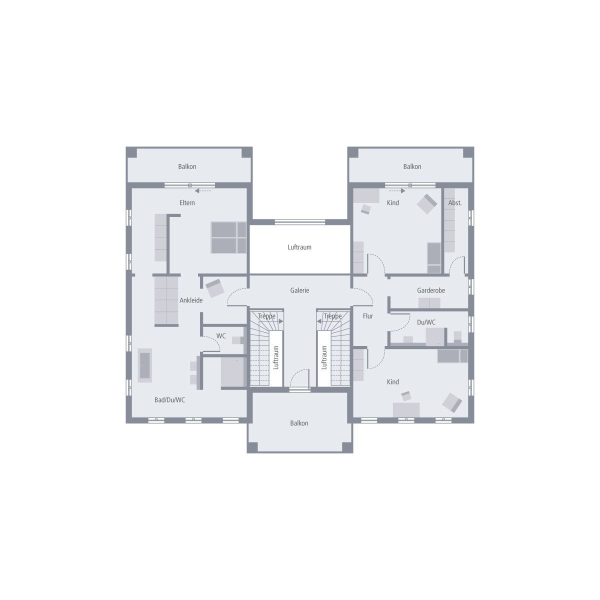 Grundriss Obergeschoss Grundriss Obergeschoss