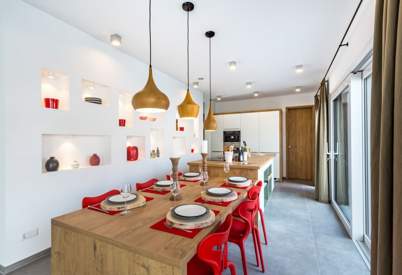 Ansicht Esszimmer/Küche Ansicht Esszimmer/Küche