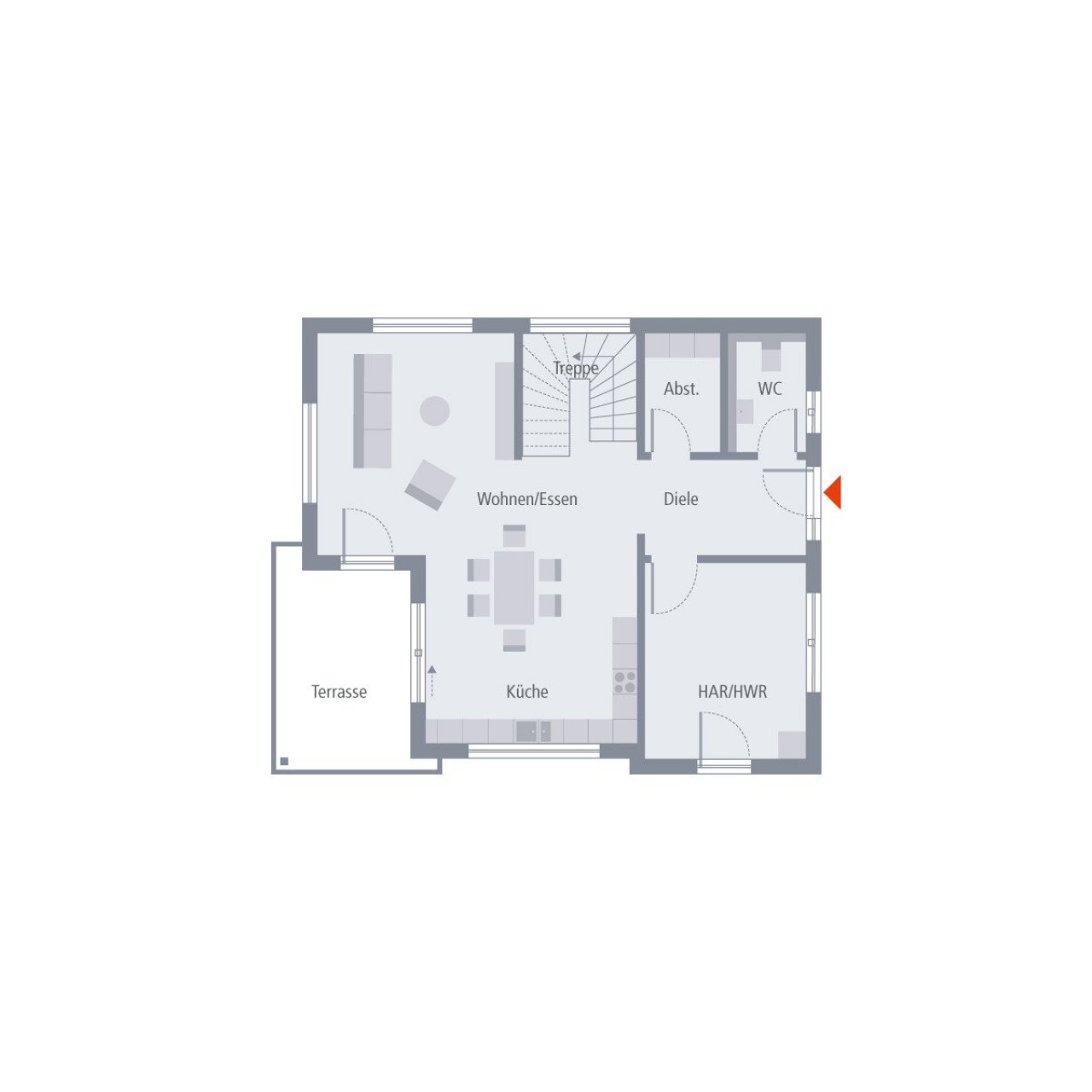 Grundriss Erdgeschoss Grundriss Erdgeschoss