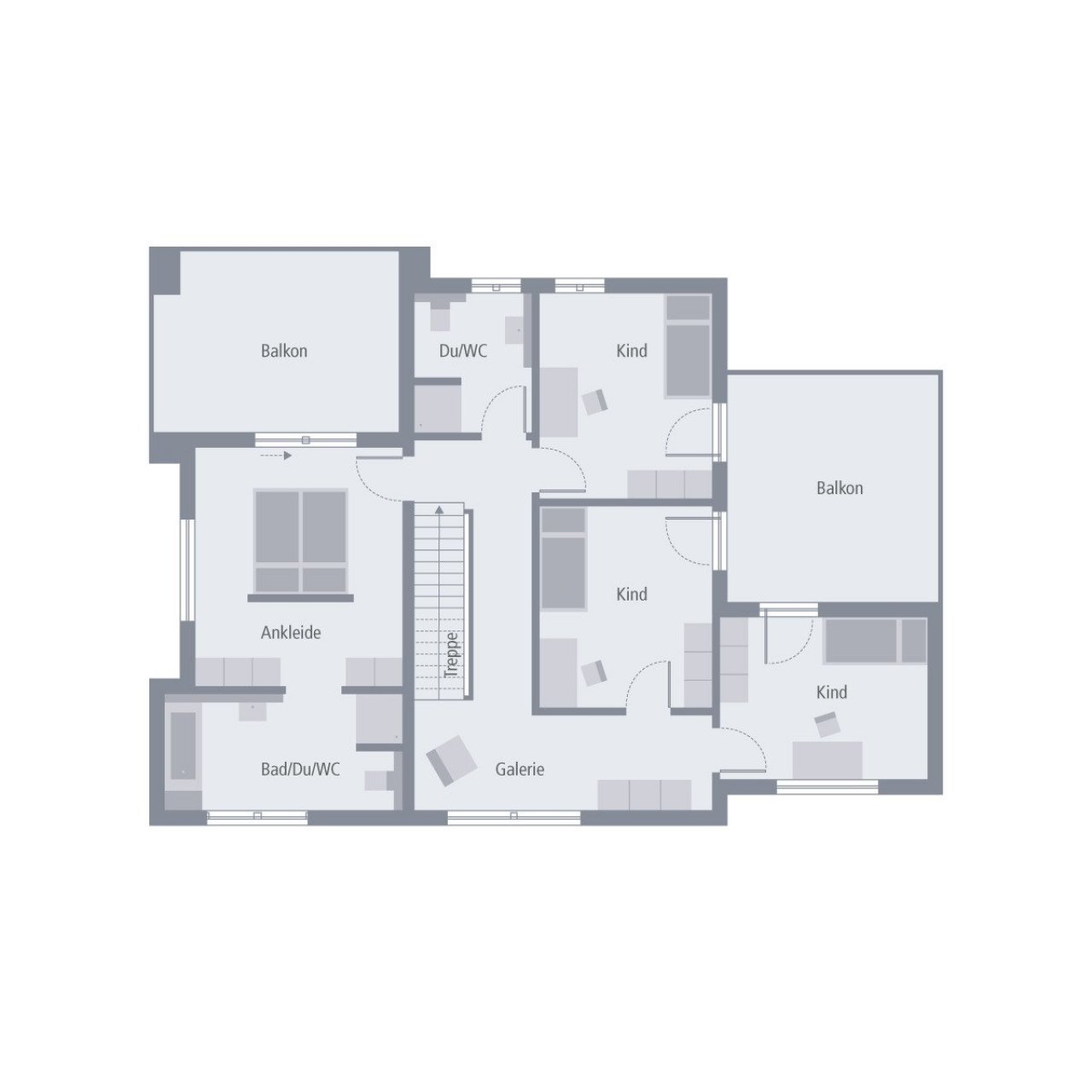 Grundriss Obergeschoss Grundriss Obergeschoss