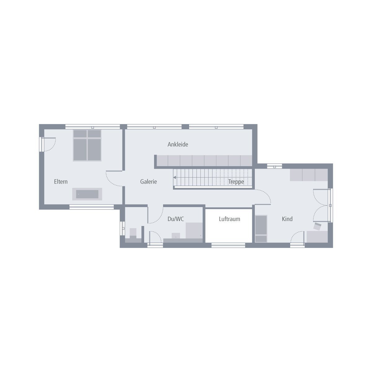 Grundriss Obergeschoss Grundriss Obergeschoss