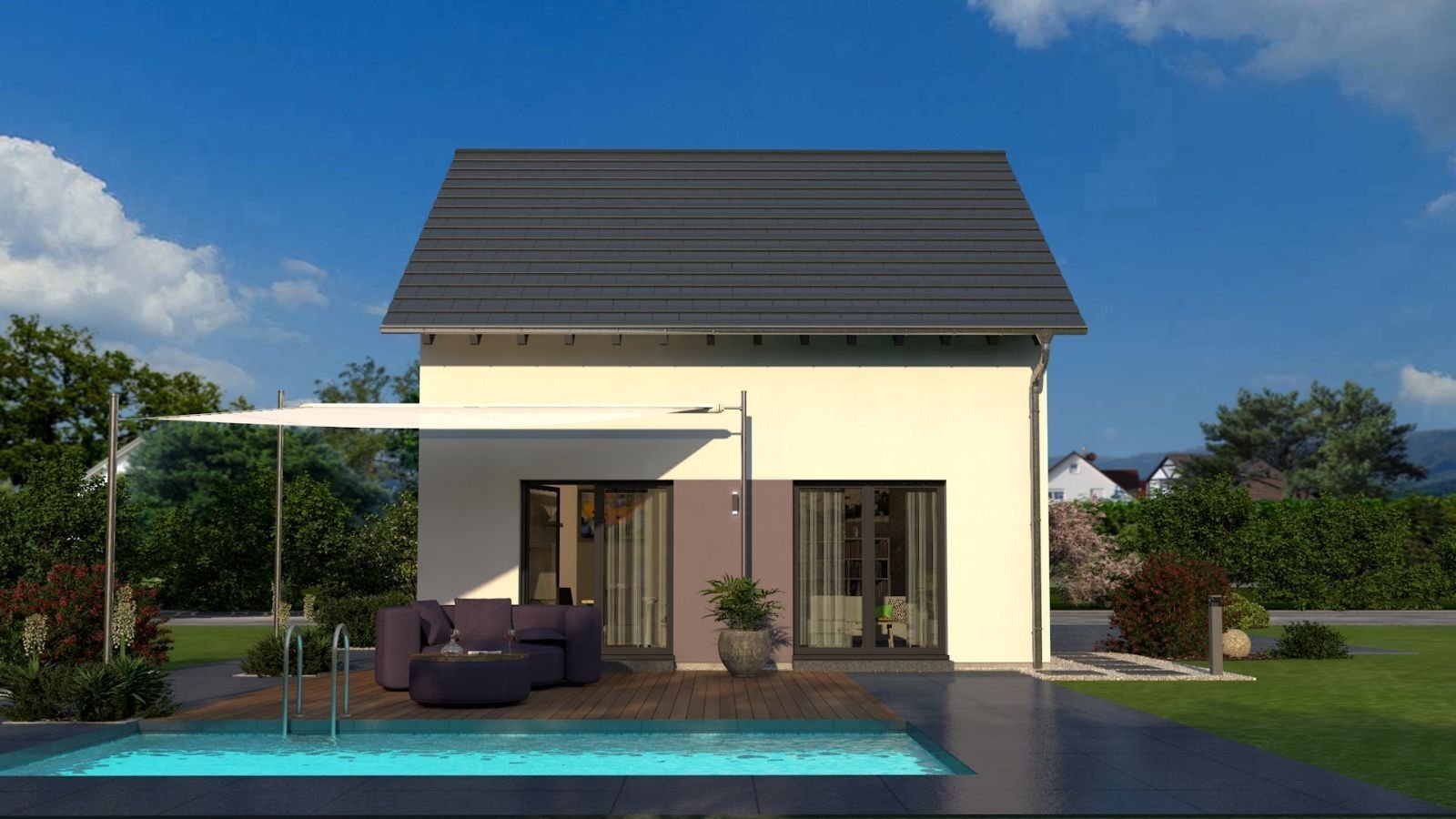 Augsburg: KOMPAKTES HAUS - DURCHDACHT BIS IN DEN LETZTEN WINKEL 