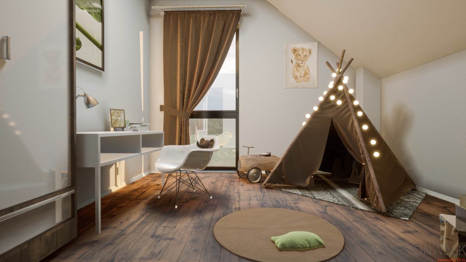 Ansicht Kinderzimmer Ansicht Kinderzimmer