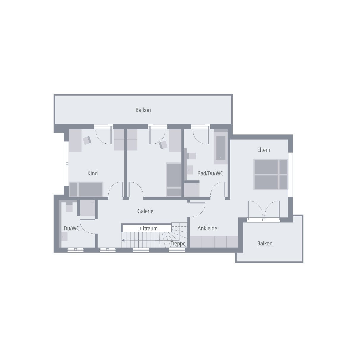 Grundriss Obergeschoss Grundriss Obergeschoss