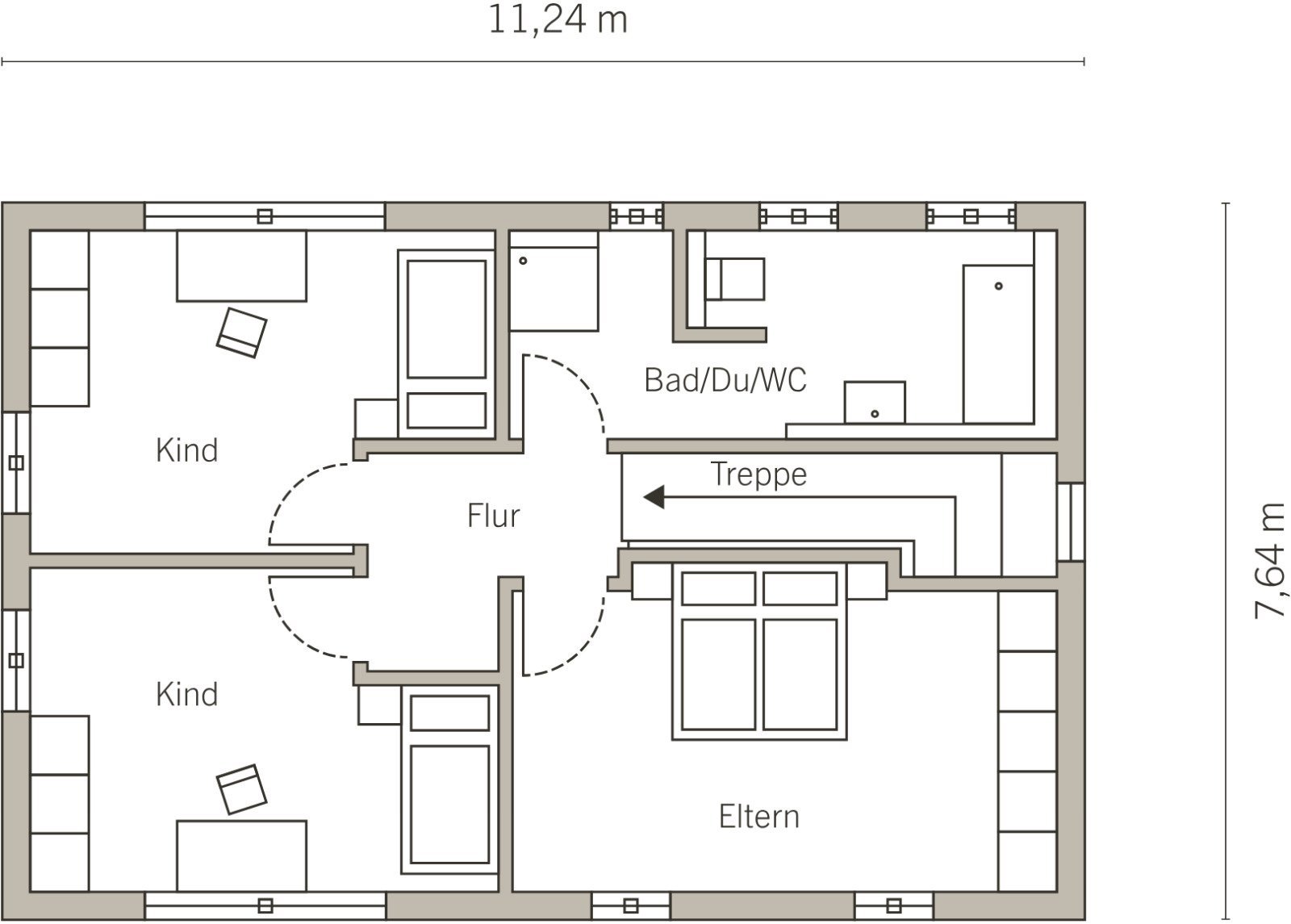Grundriss Dachgeschoss Grundriss Dachgeschoss