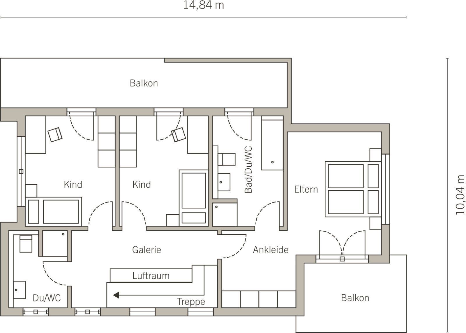 Grundriss Dachgeschoss Grundriss Dachgeschoss