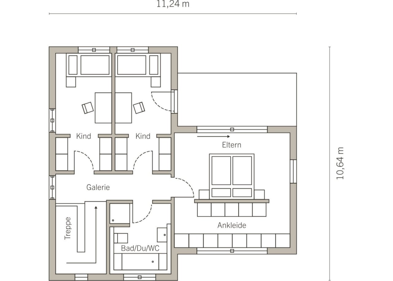 Grundriss Dachgeschoss Grundriss Dachgeschoss