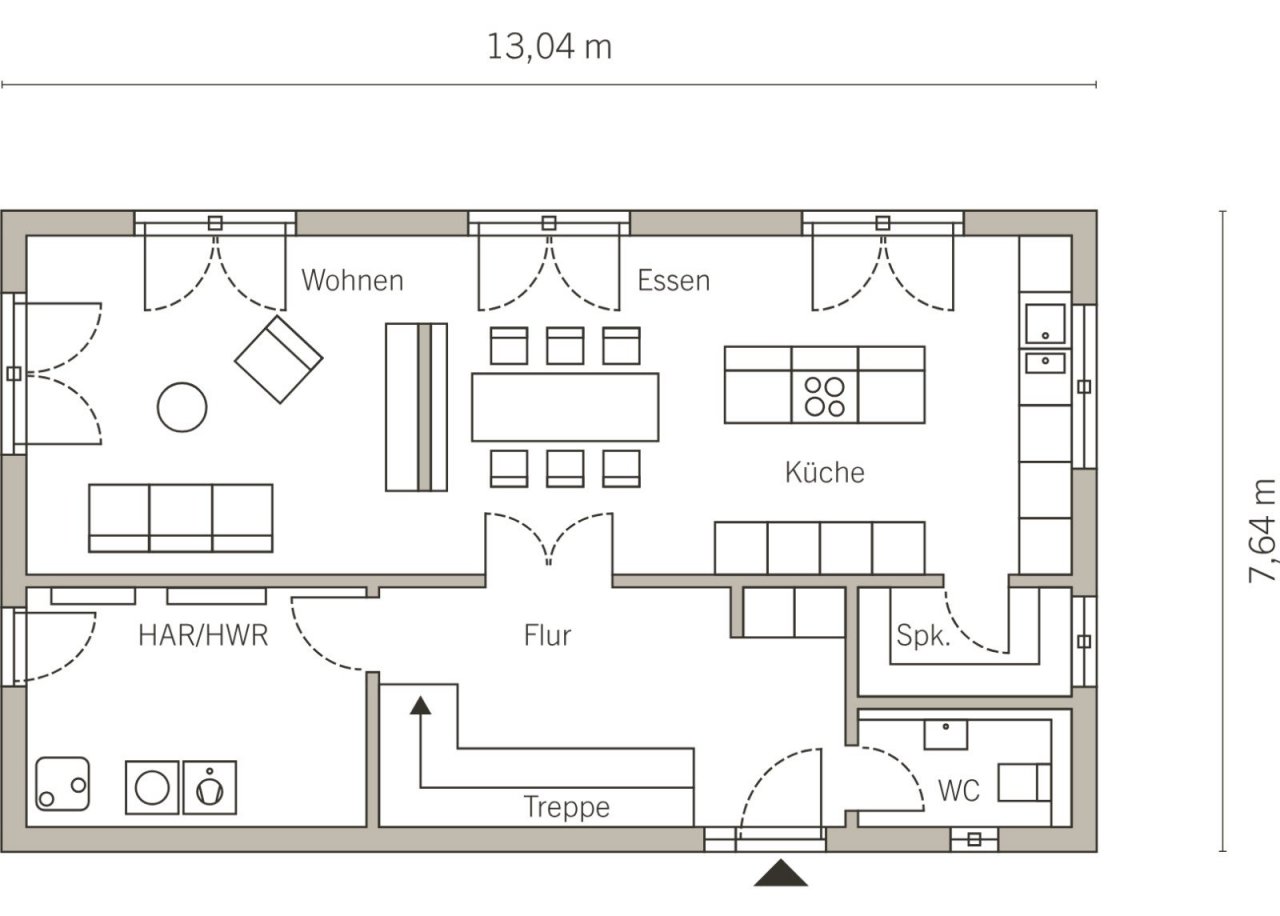 Grundriss Erdgeschoss Grundriss Erdgeschoss