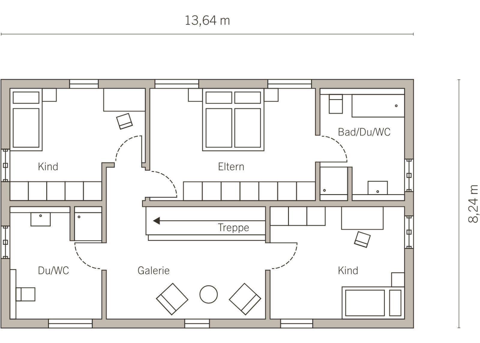 Grundriss Dachgeschoss Grundriss Dachgeschoss