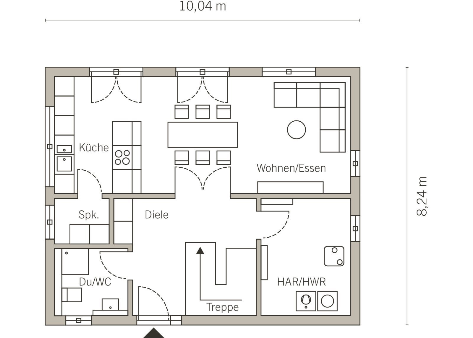 Grundriss Erdgeschoss Grundriss Erdgeschoss