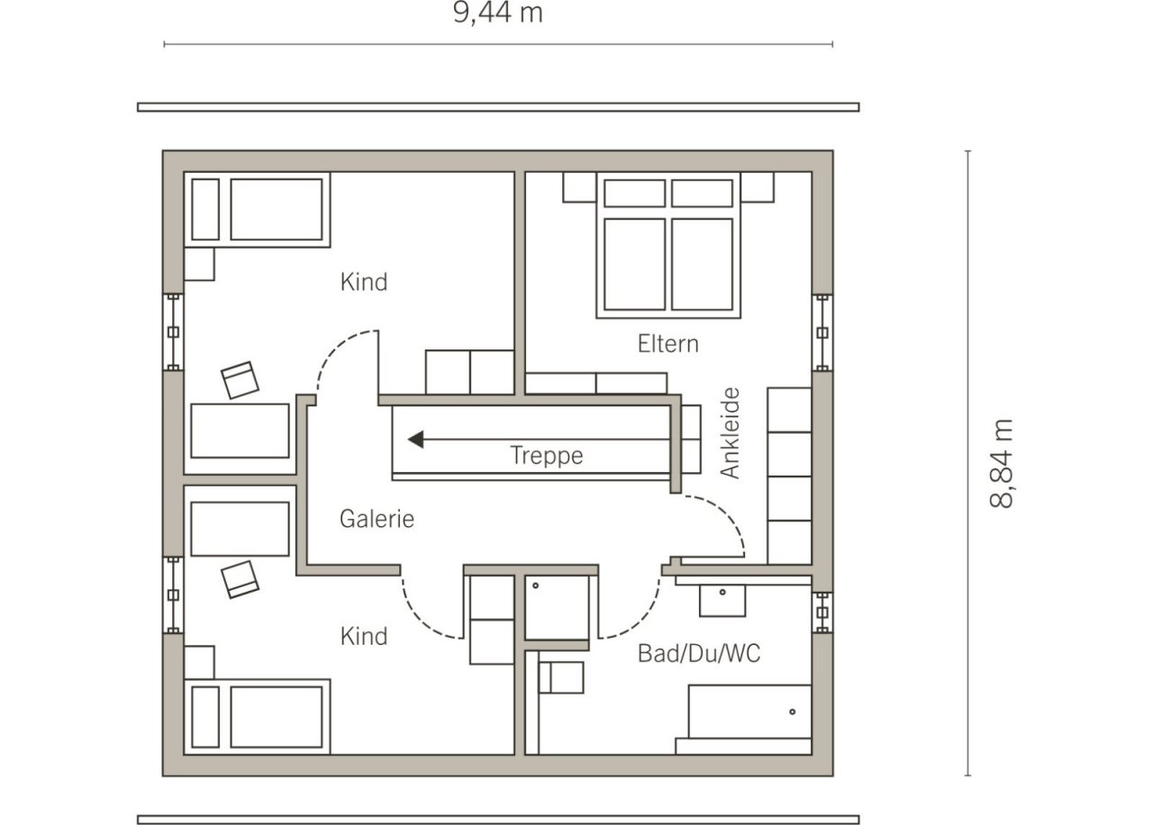 Grundriss Dachgeschoss Grundriss Dachgeschoss