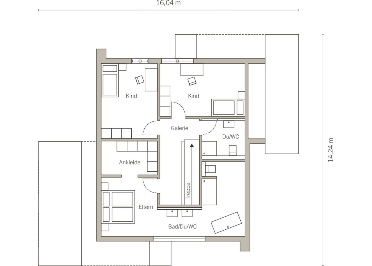 Grundriss Dachgeschoss