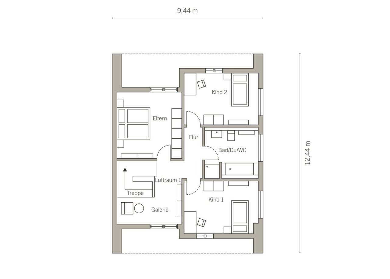 Grundriss Dachgeschoss Grundriss Dachgeschoss
