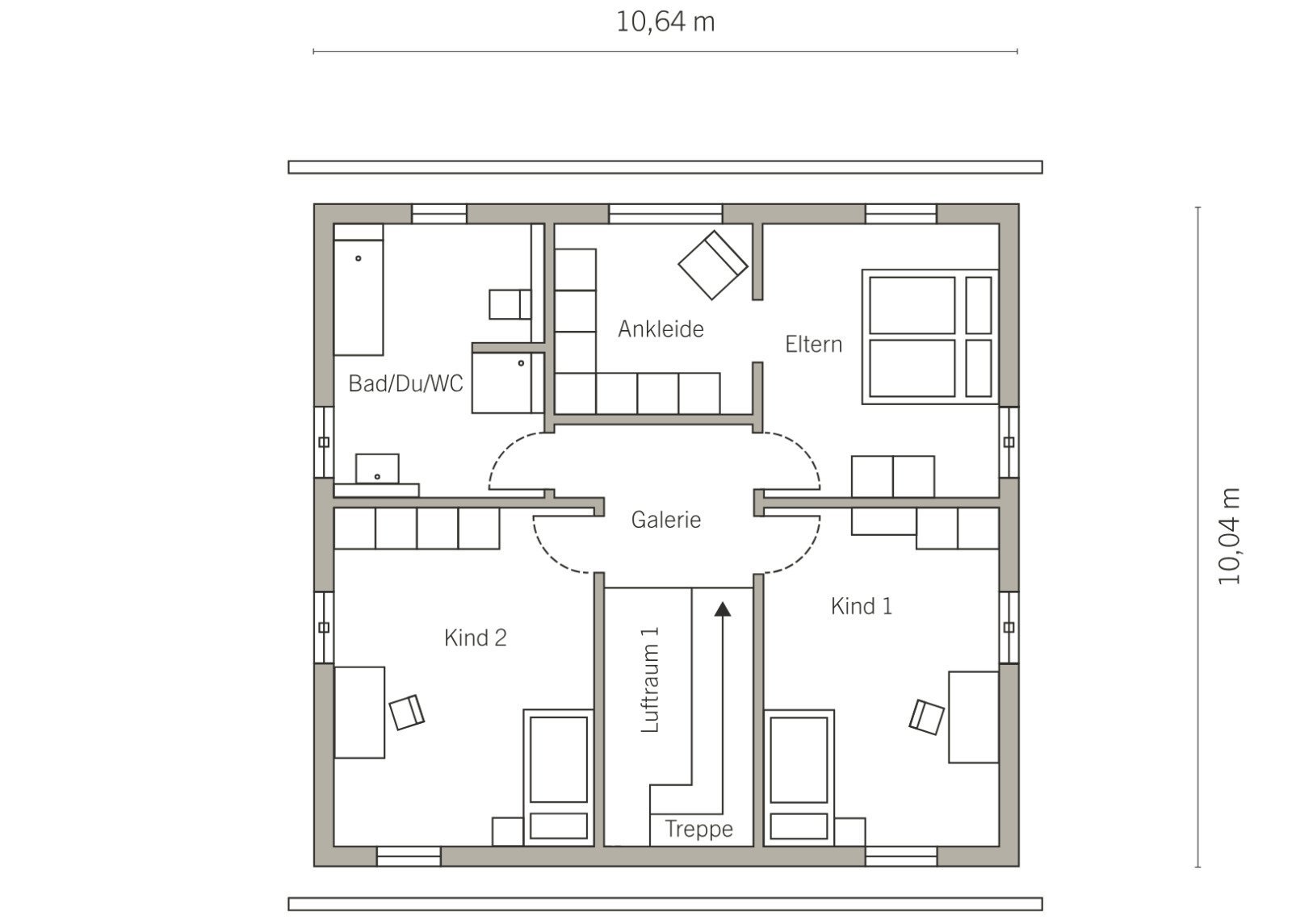 Grundriss Dachgeschoss Grundriss Dachgeschoss