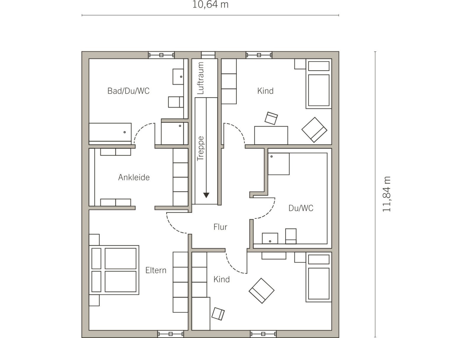 Grundriss Dachgeschoss Grundriss Dachgeschoss