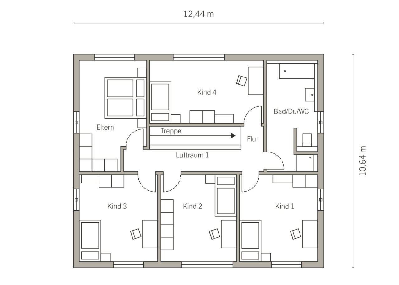 Grundriss Dachgeschoss Grundriss Dachgeschoss
