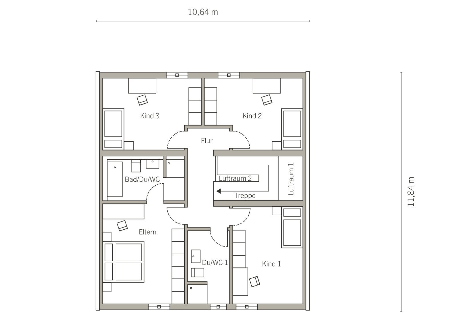 Grundriss Dachgeschoss Grundriss Dachgeschoss