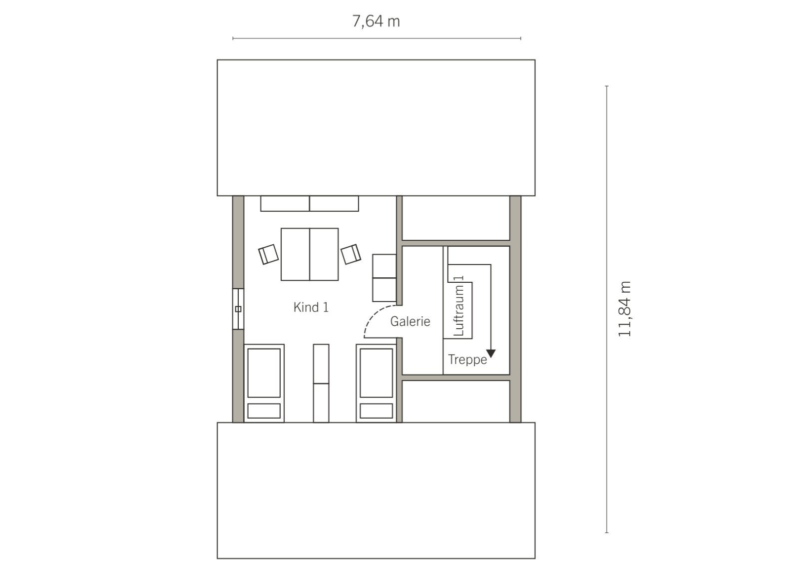 Grundriss Spitzboden Grundriss Spitzboden