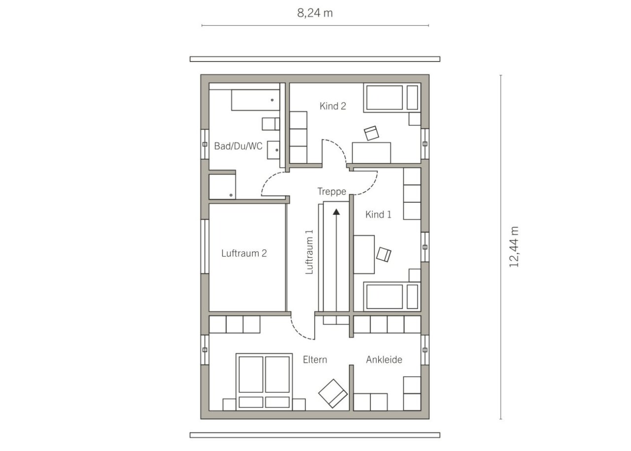 Grundriss Dachgeschoss Grundriss Dachgeschoss