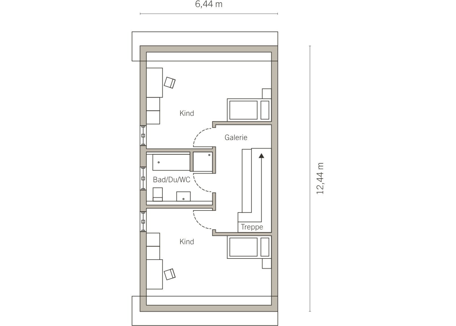 Grundriss Dachgeschoss Grundriss Dachgeschoss