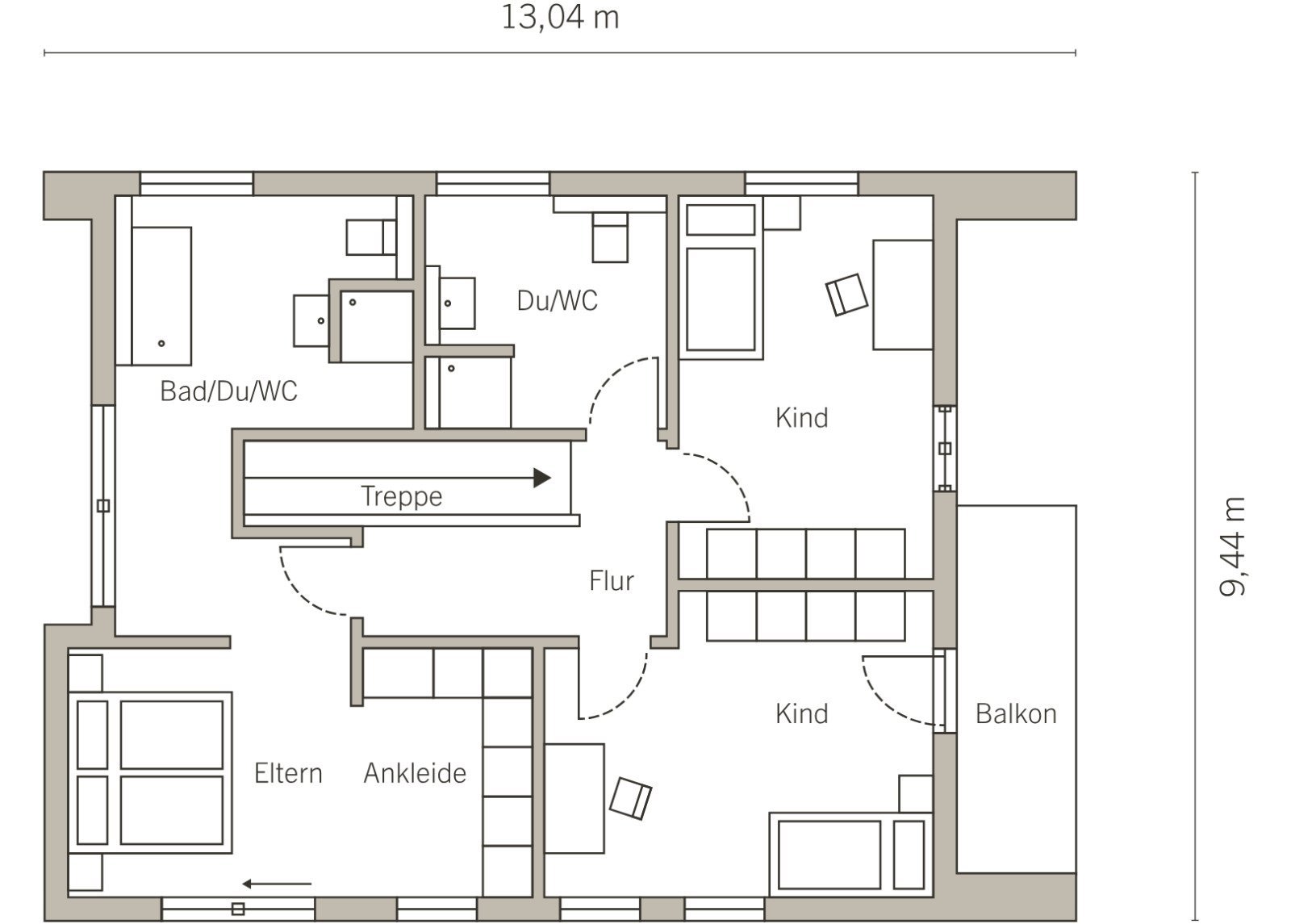 Grundriss Dachgeschoss Grundriss Dachgeschoss