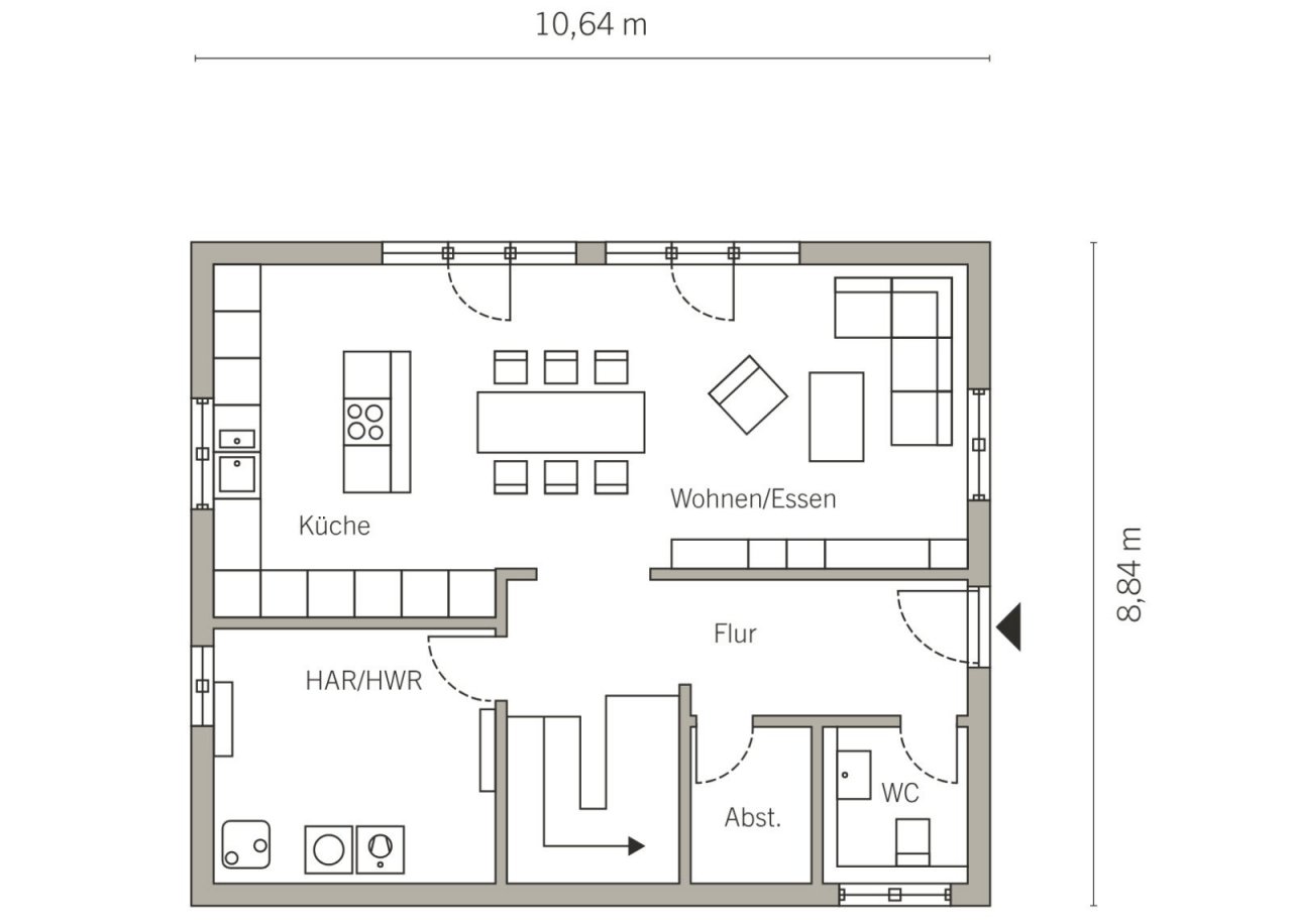 Grundriss Erdgeschoss Grundriss Erdgeschoss