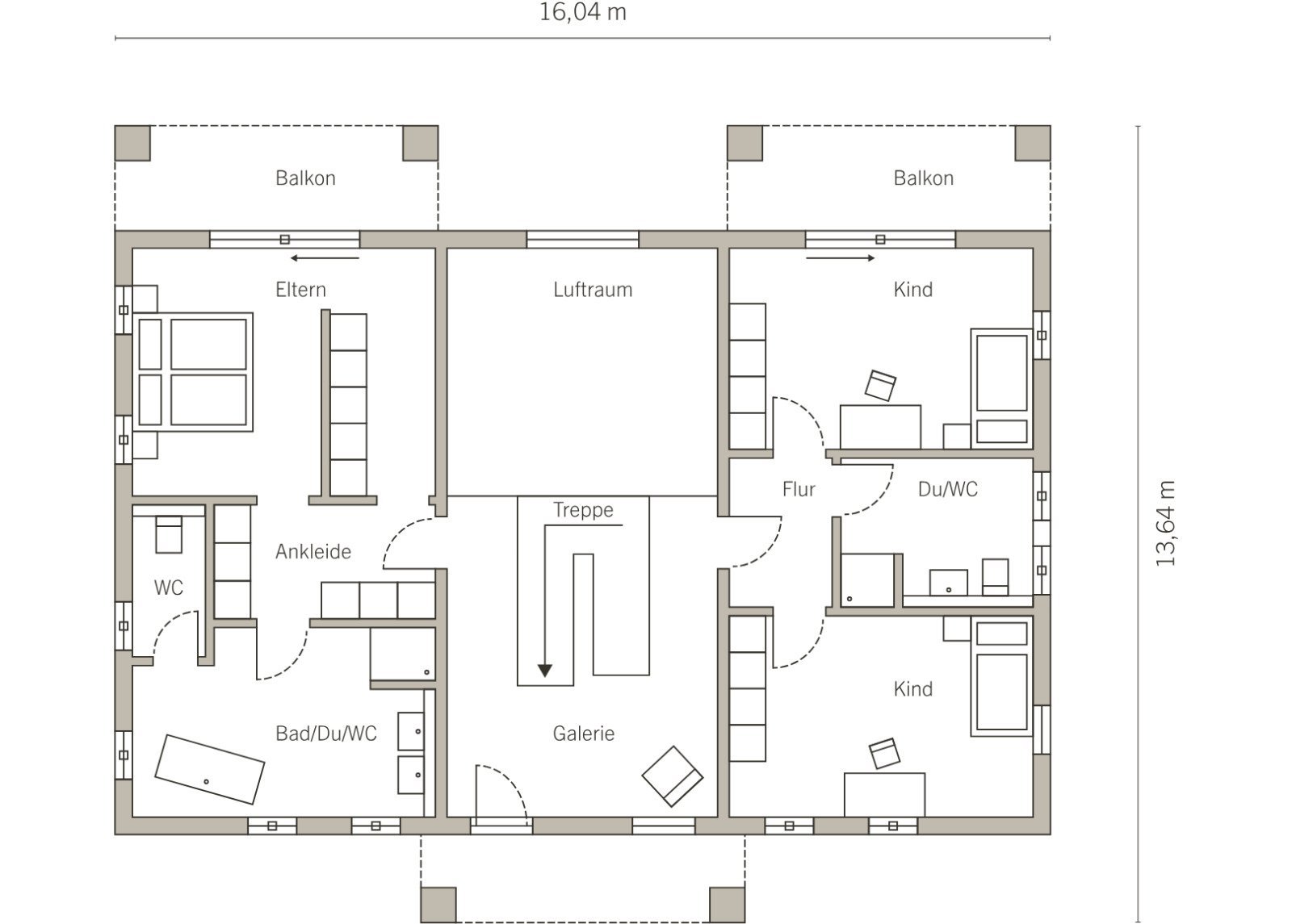 Grundriss Dachgeschoss Grundriss Dachgeschoss