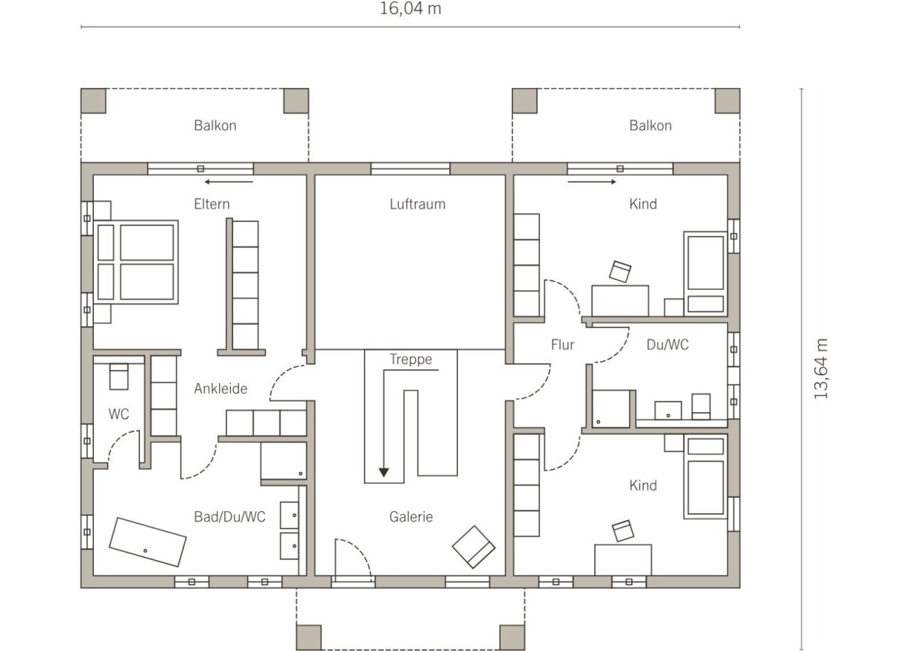 Grundriss Dachgeschoss Grundriss Dachgeschoss