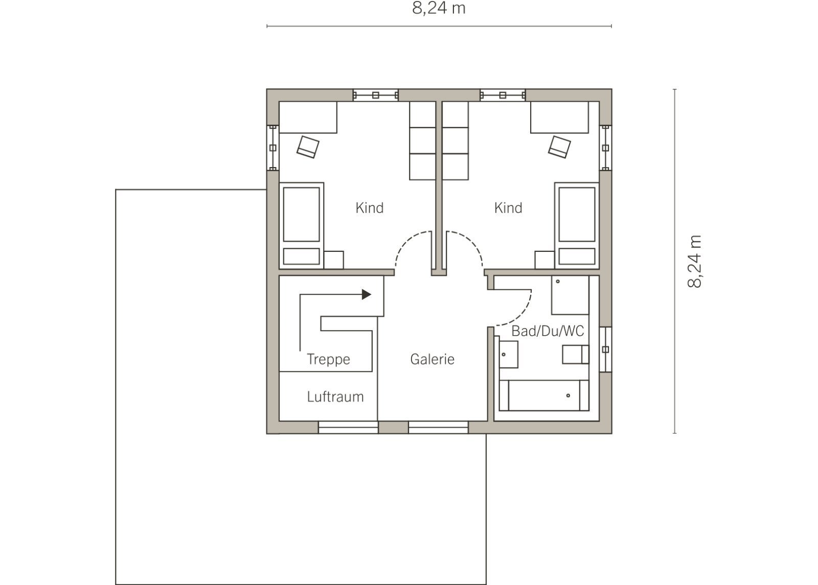 Grundriss Dachgeschoss Grundriss Dachgeschoss