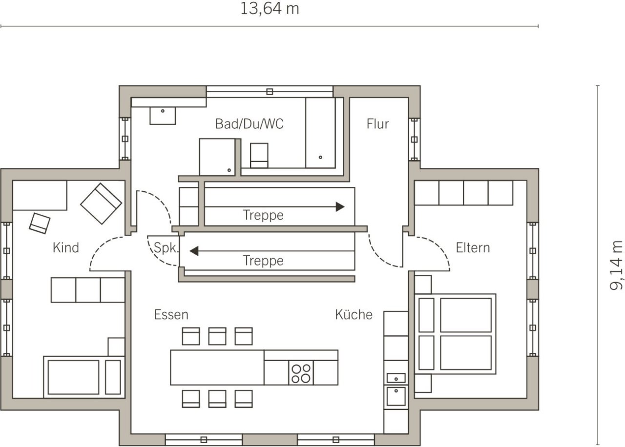 Grundriss Obergeschoss Grundriss Obergeschoss