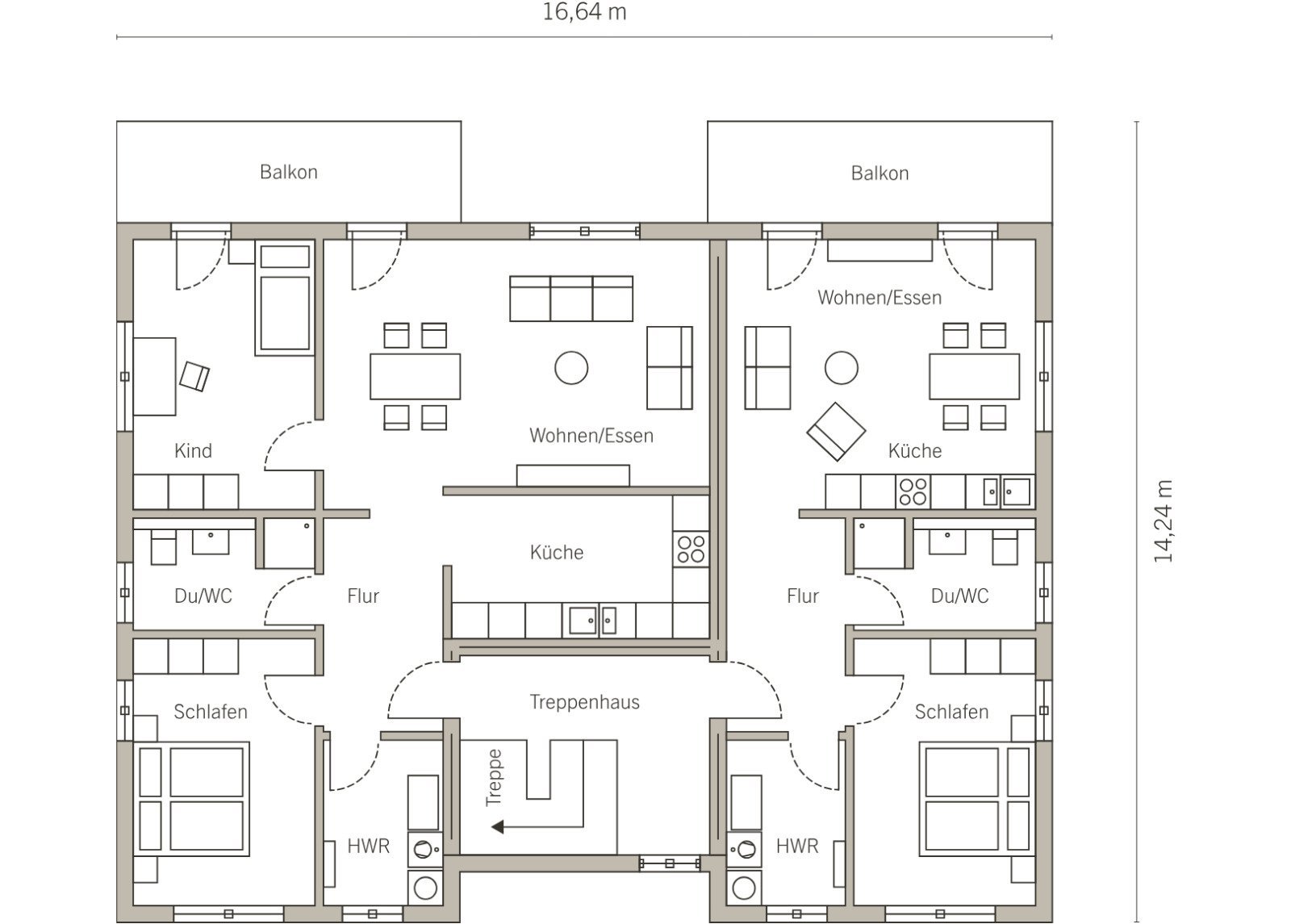 Grundriss Dachgeschoss