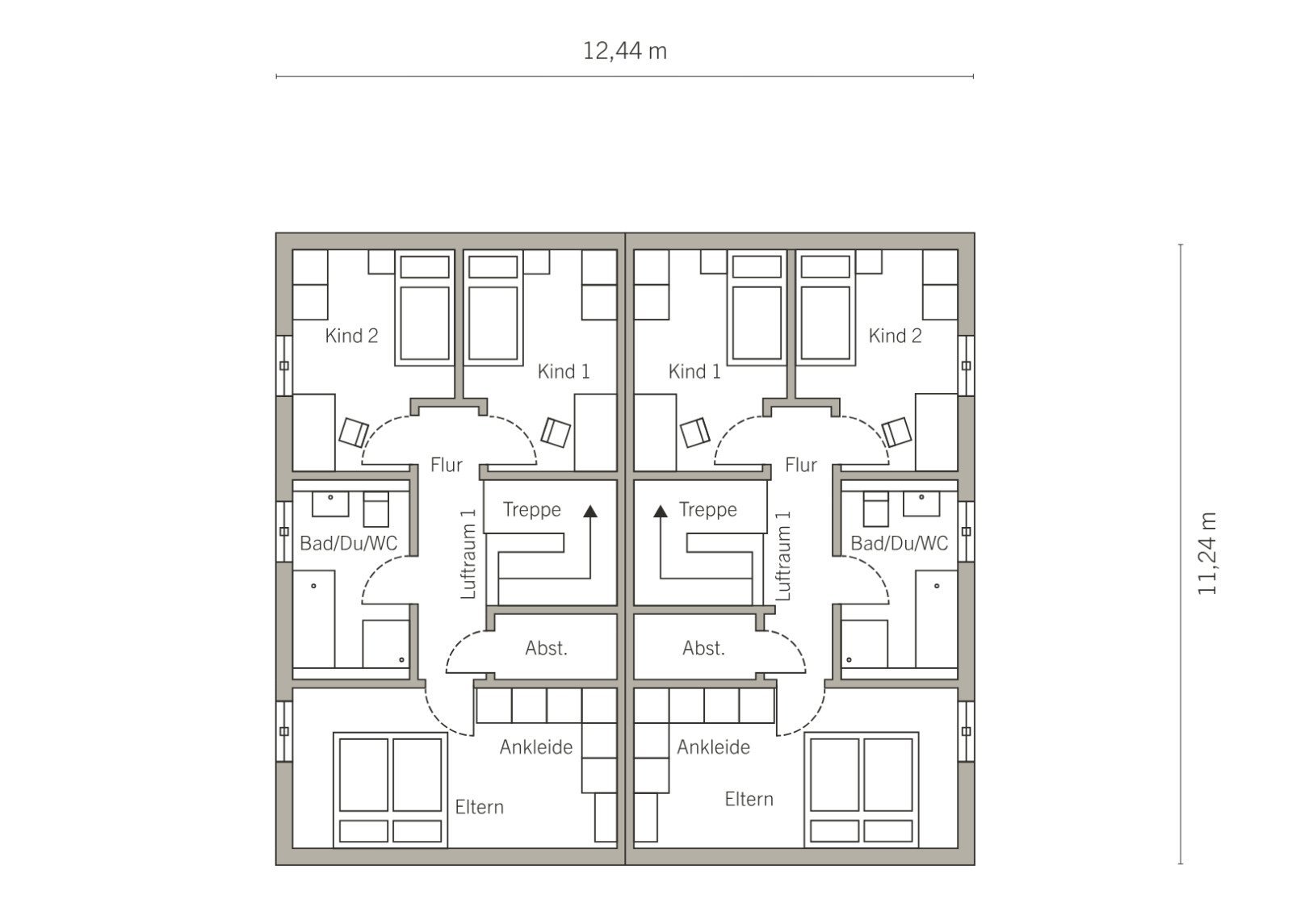 Grundriss Dachgeschoss