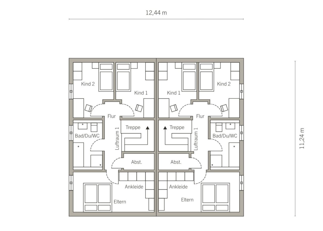 Grundriss Dachgeschoss