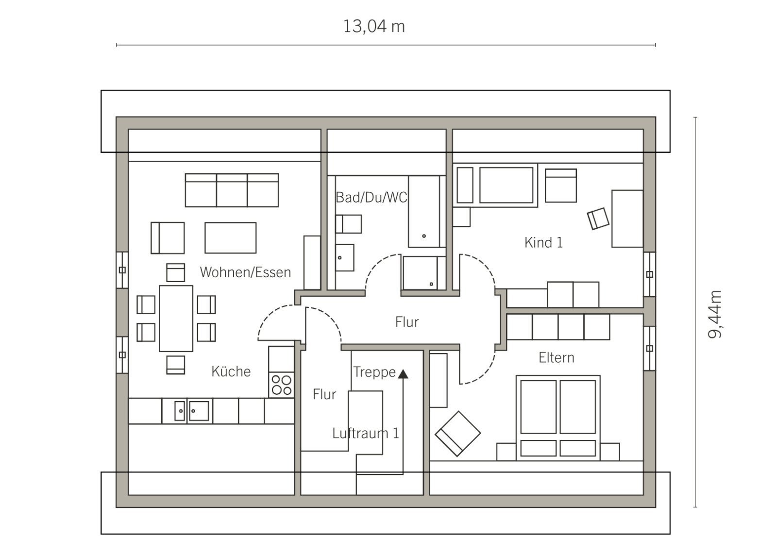 Grundriss Dachgeschoss Grundriss Dachgeschoss