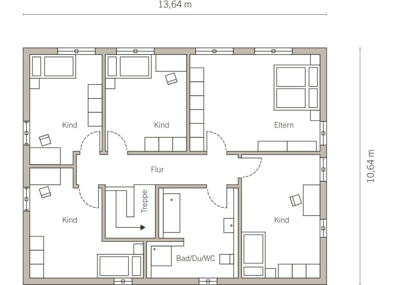 Grundriss Dachgeschoss Grundriss Dachgeschoss