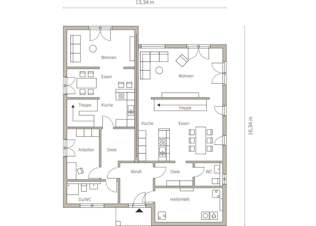 Grundriss Erdgeschoss Grundriss Erdgeschoss