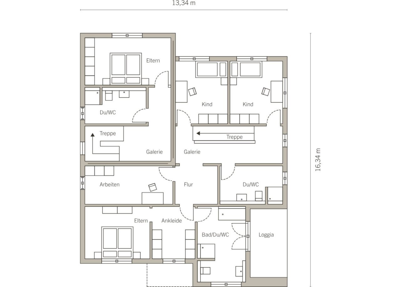 Grundriss Dachgeschoss Grundriss Dachgeschoss