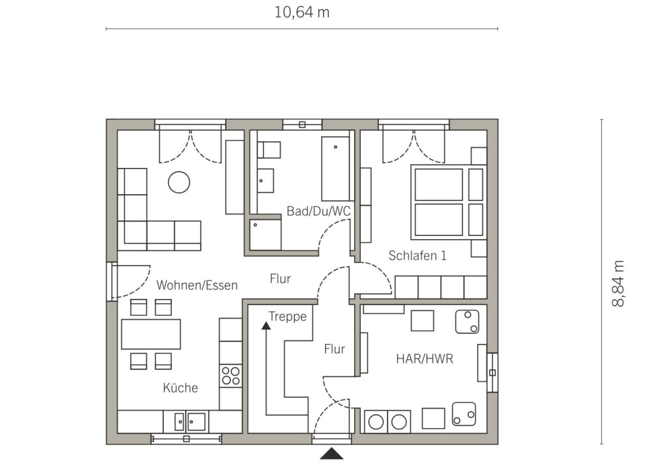 Grundriss Erdgeschoss Grundriss Erdgeschoss