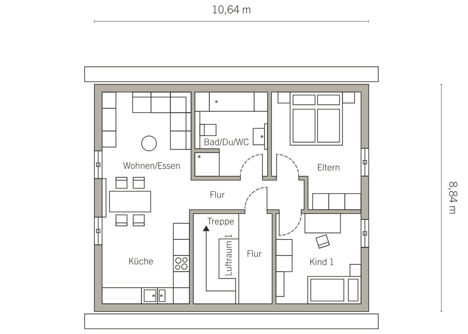 Grundriss Dachgeschoss Grundriss Dachgeschoss