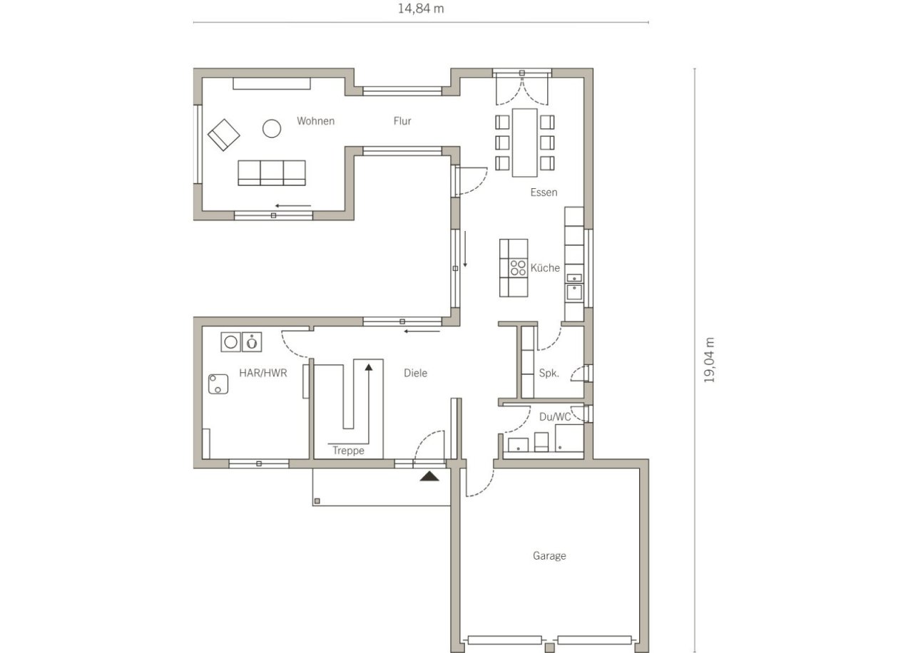 Grundriss Erdgeschoss Grundriss Erdgeschoss