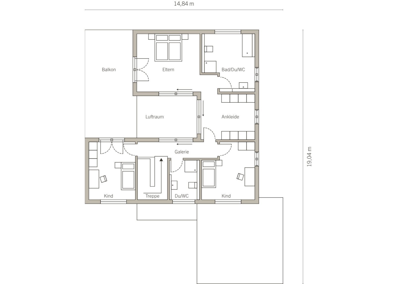 Grundriss Dachgeschoss Grundriss Dachgeschoss