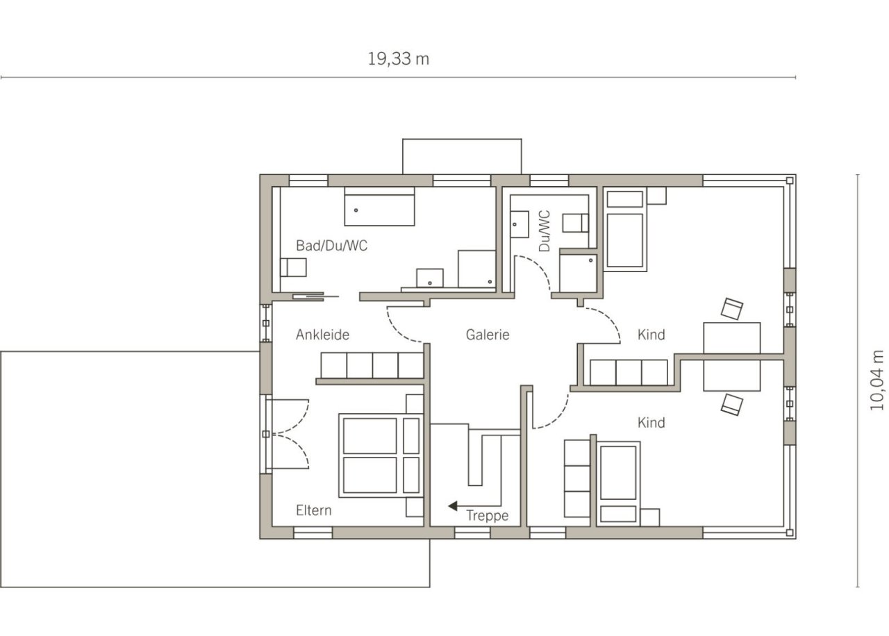 Grundriss Dachgeschoss