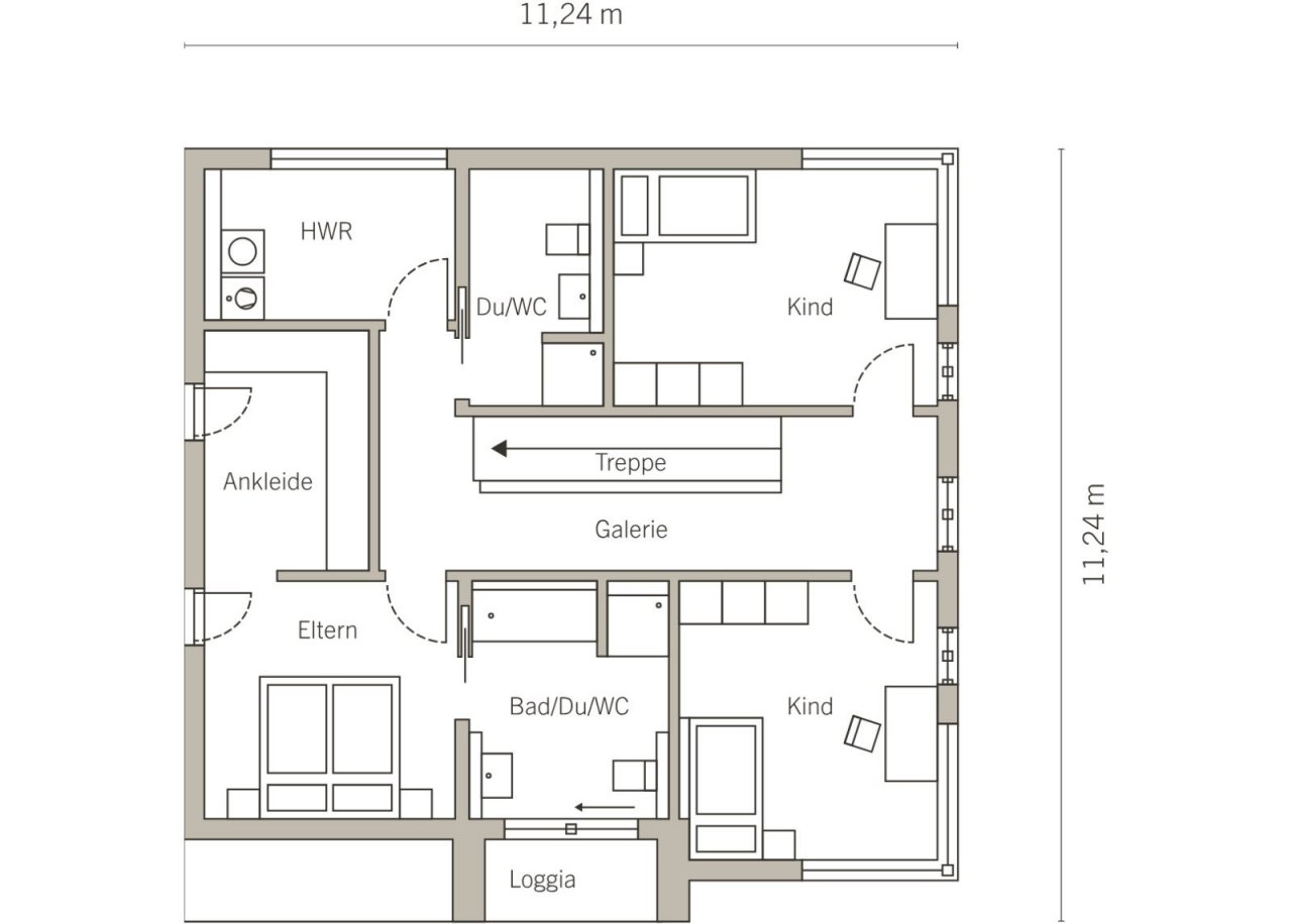 Grundriss Dachgeschoss Grundriss Dachgeschoss