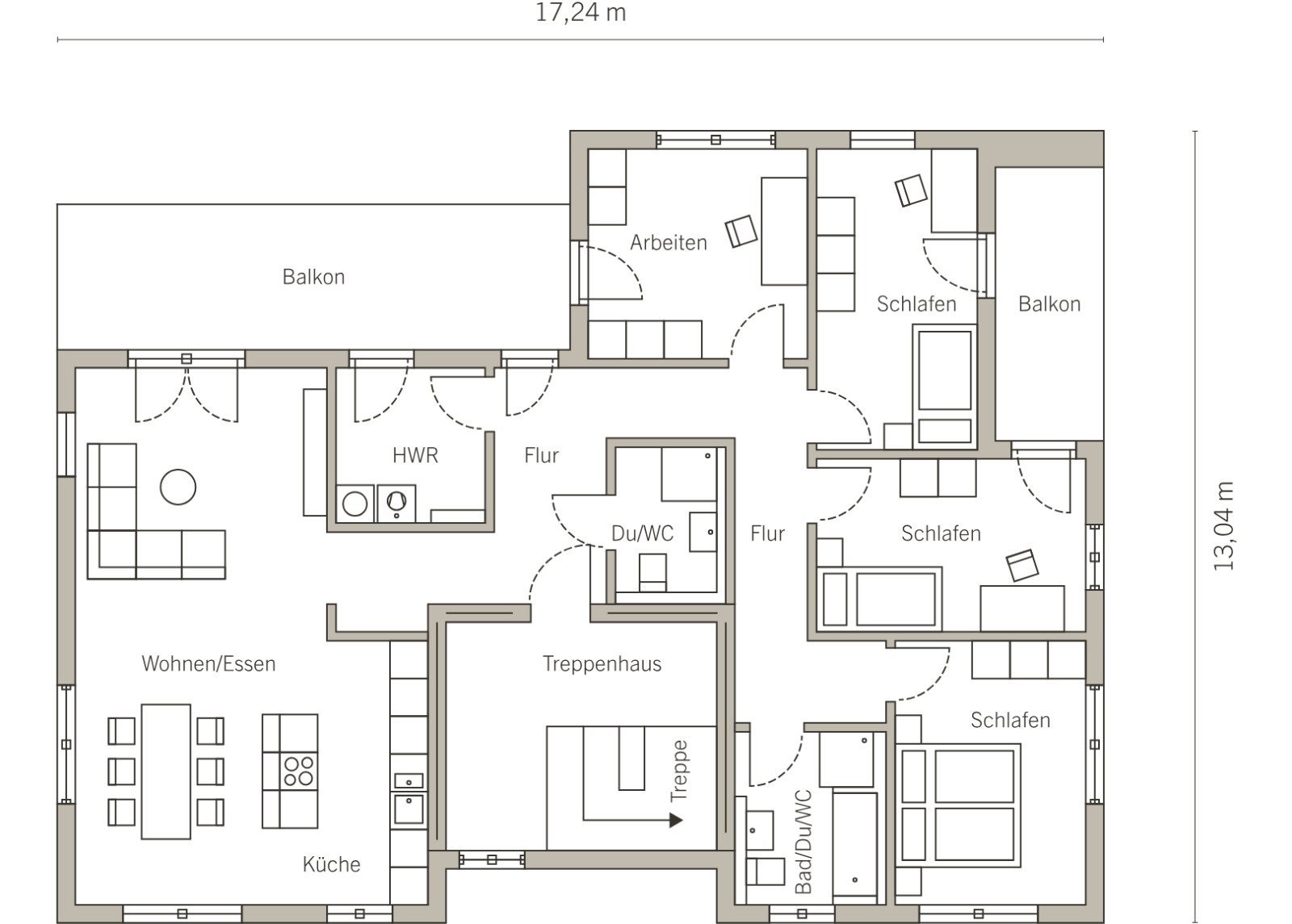 Grundriss Dachgeschoss Grundriss Dachgeschoss