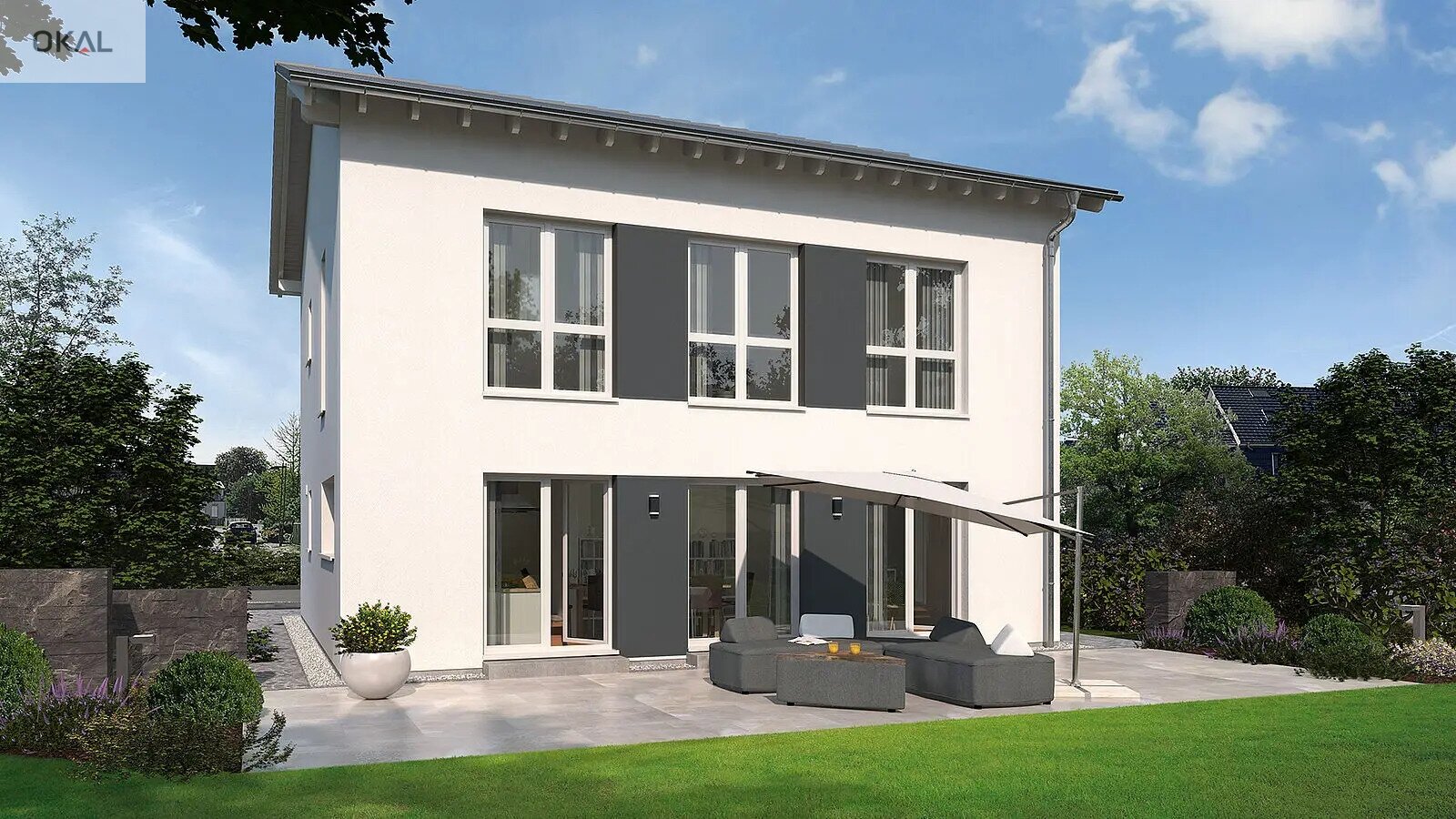 Stadtvilla 21 Satteldach Stadtvilla 21 Satteldach