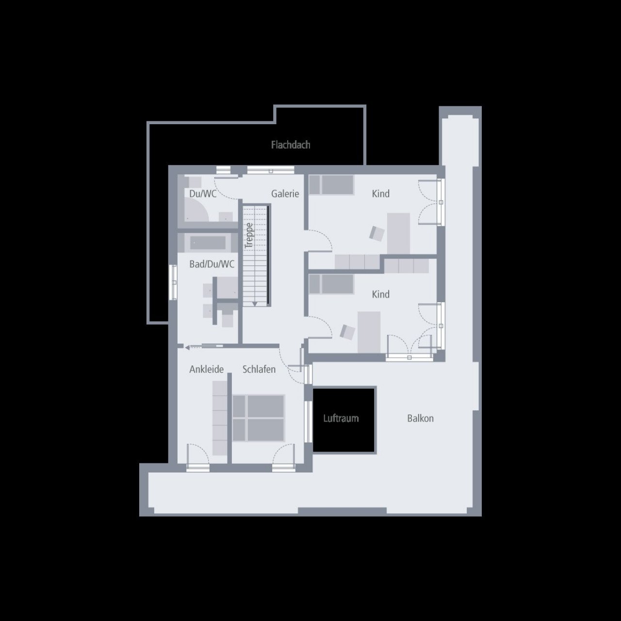 Grundriss Obergeschoss Grundriss Obergeschoss