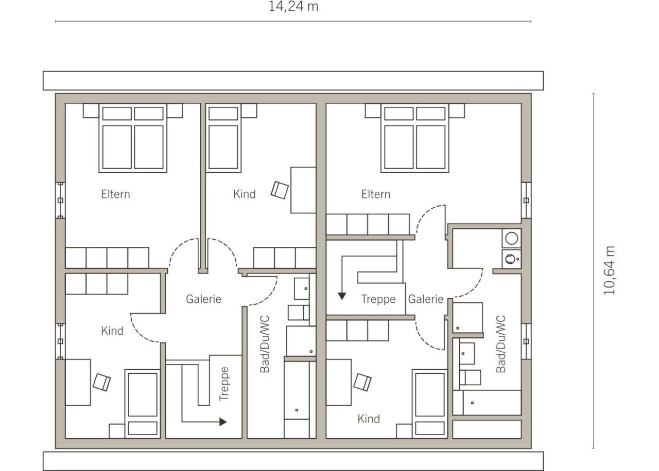 Grundriss Dachgeschoss