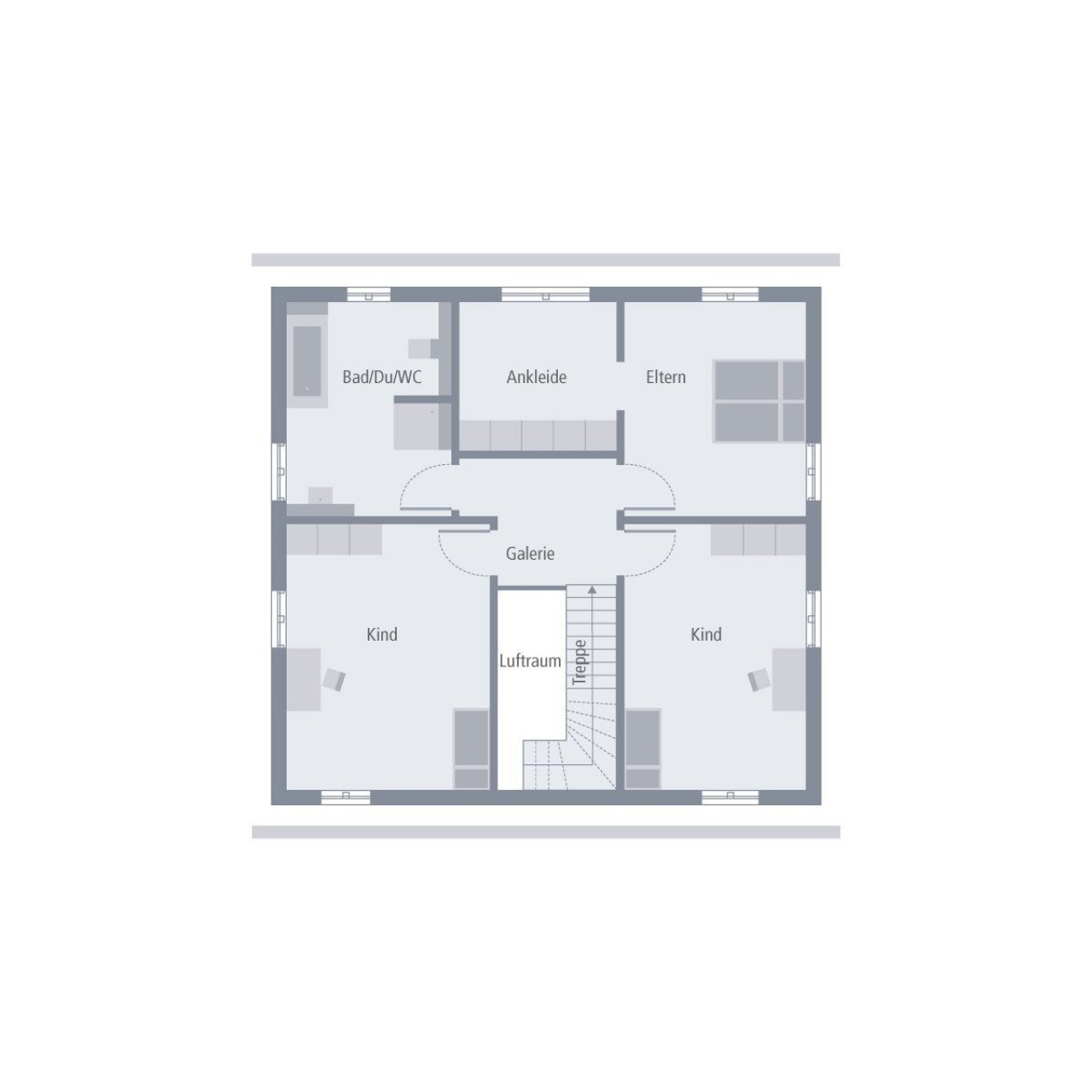 Grundriss Dachgeschoss